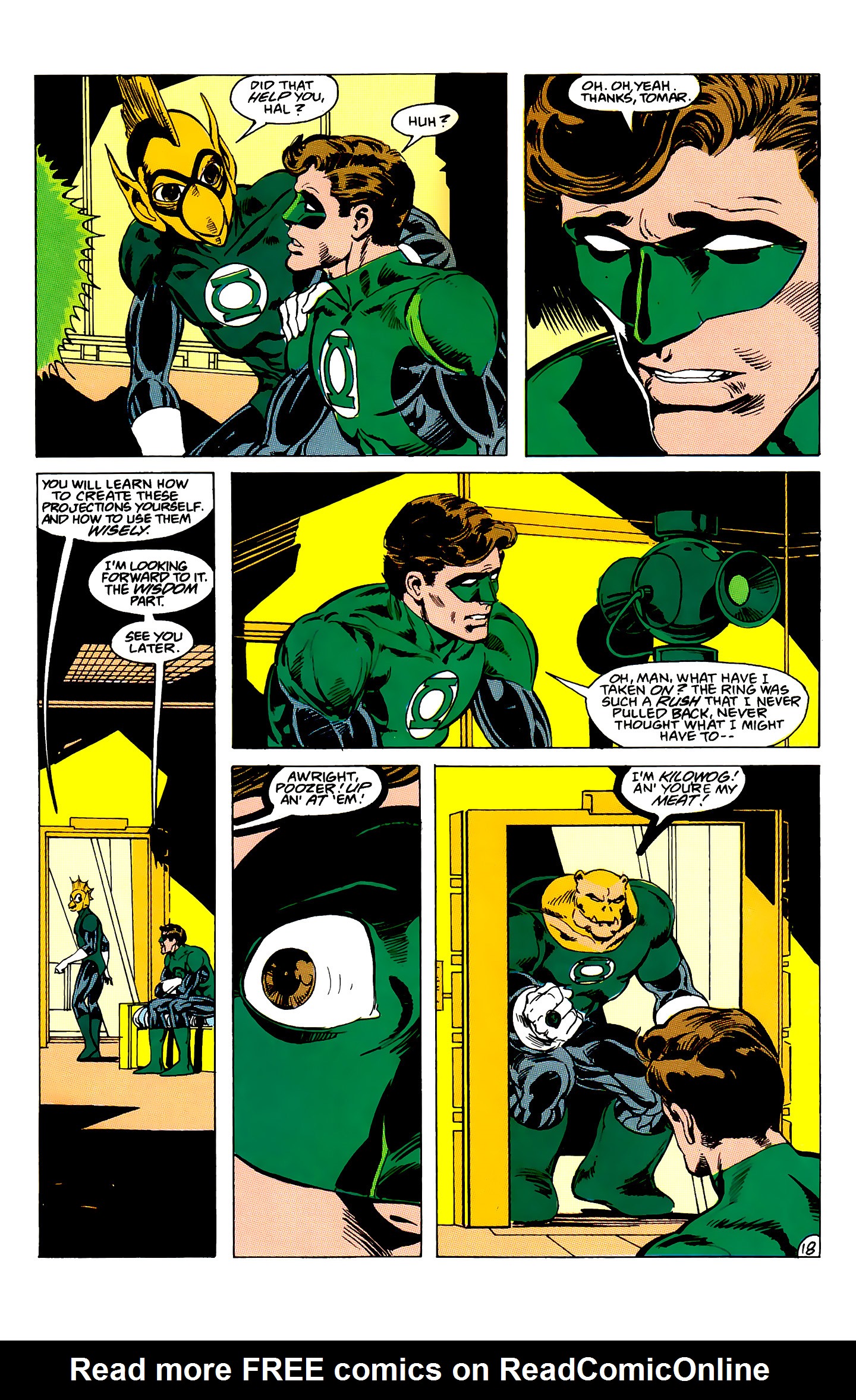 Read online Green Lantern: Emerald Dawn comic -  Issue #4 - 19