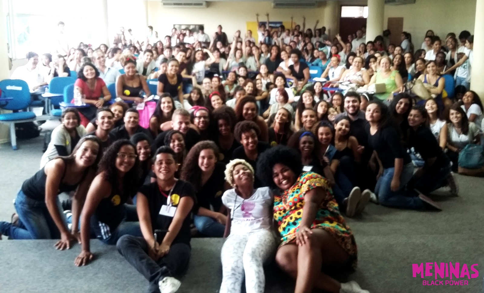 Meninas Black Power MBP + MULHERANDO NA ESCOLA TÉCNICA ESTADUAL ADOLPHO BLOCH Meninas Black Power MBP + MULHERANDO NA ESCOLA TÉCNICA ESTADUAL ADOLPHO BLOCH