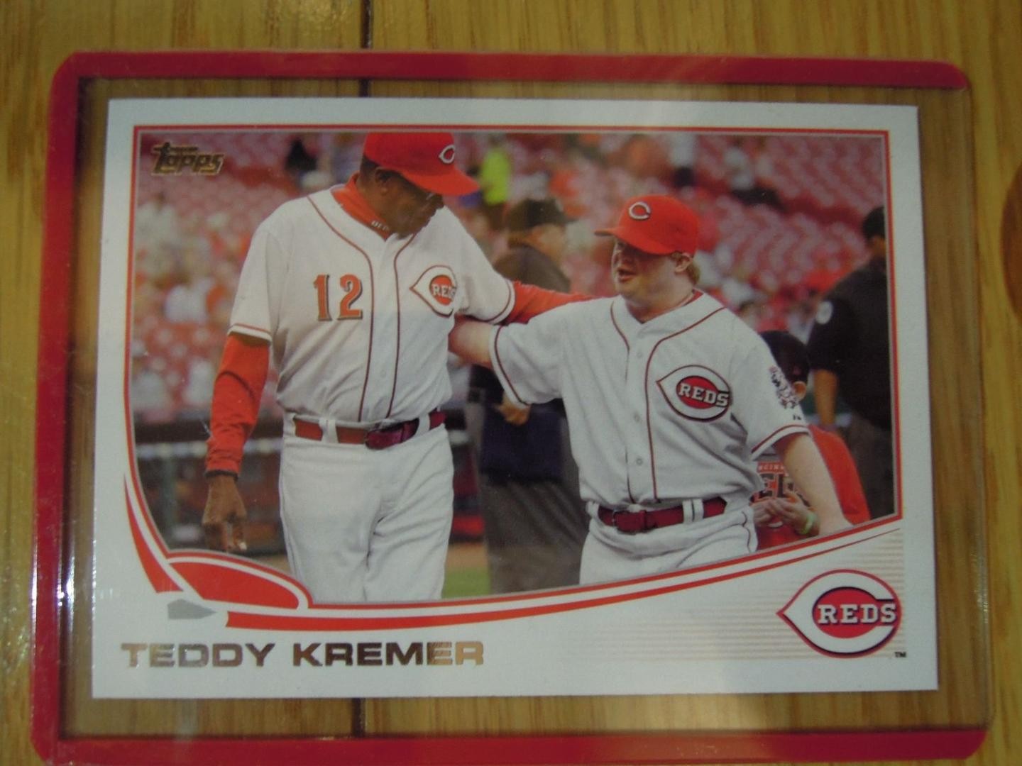 Cincinnati Reds Baseball Card Collector August 2018