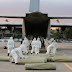 PAF plane back in PH with 334 rolls of PPE fabrics from China