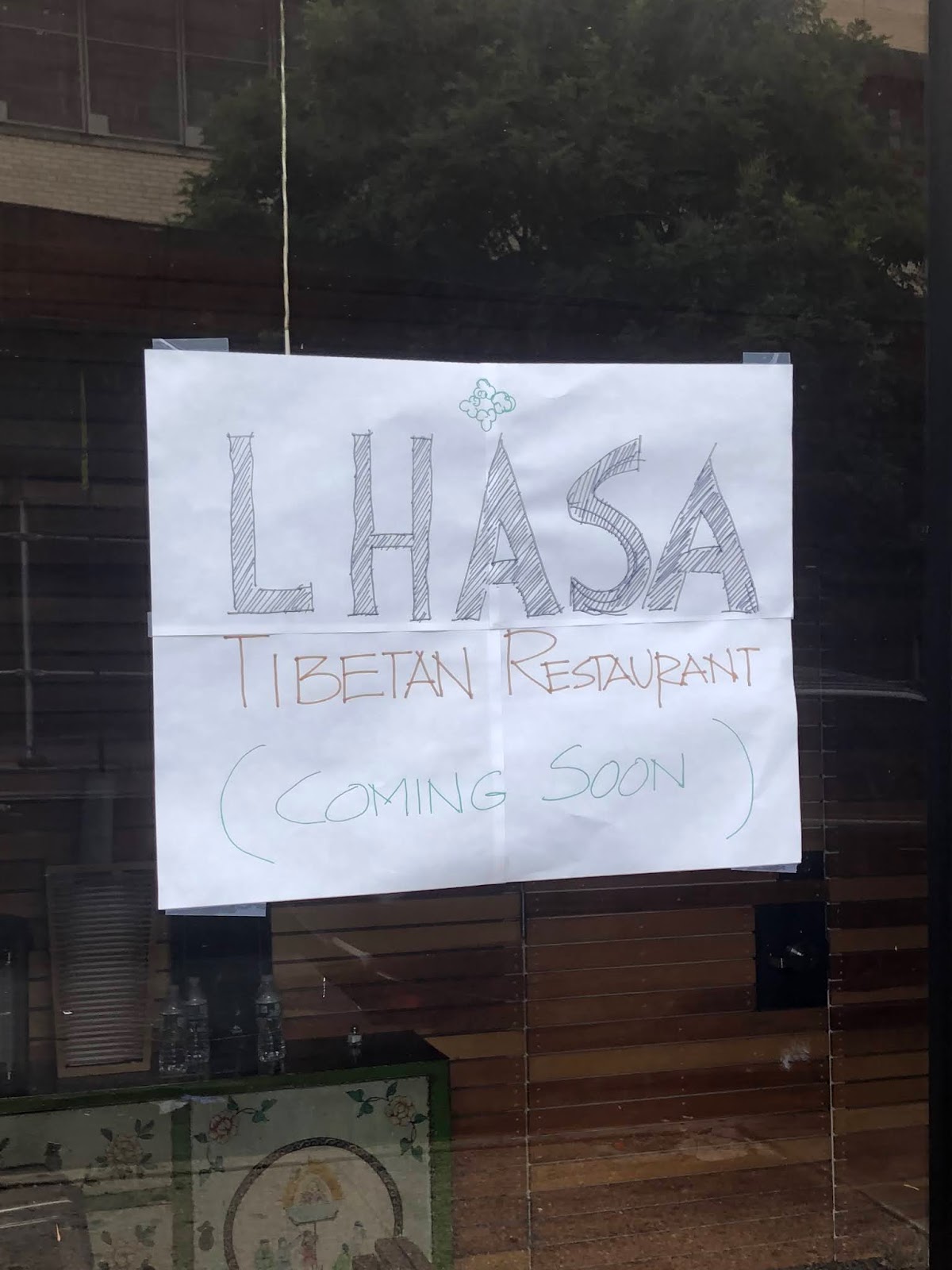 EV Grieve Lhasa is a Tibetan restaurant coming to 1st Avenue