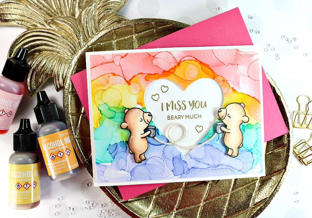 Inky Fairy Designs Watercolor Wednesday Backgrounds With Cosmo