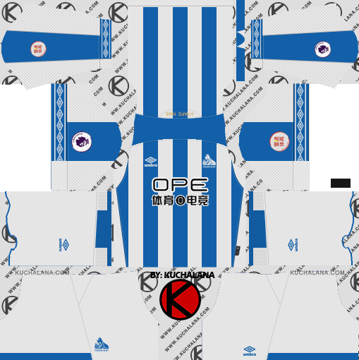 Huddersfield 2018/19 Kit - Dream League Soccer Kits