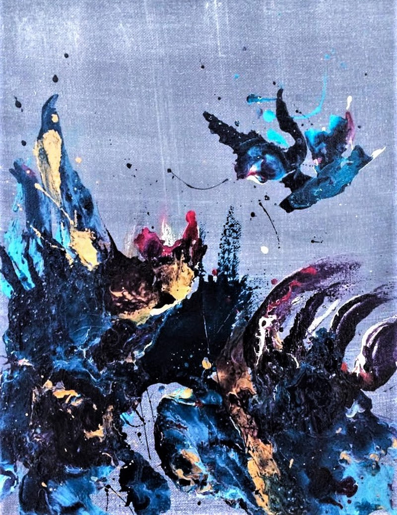 Abstract Fluid Art by Seraph-Eden Carr from Canada. Abstract Fluid Art by Seraph-Eden Carr from Canada.
