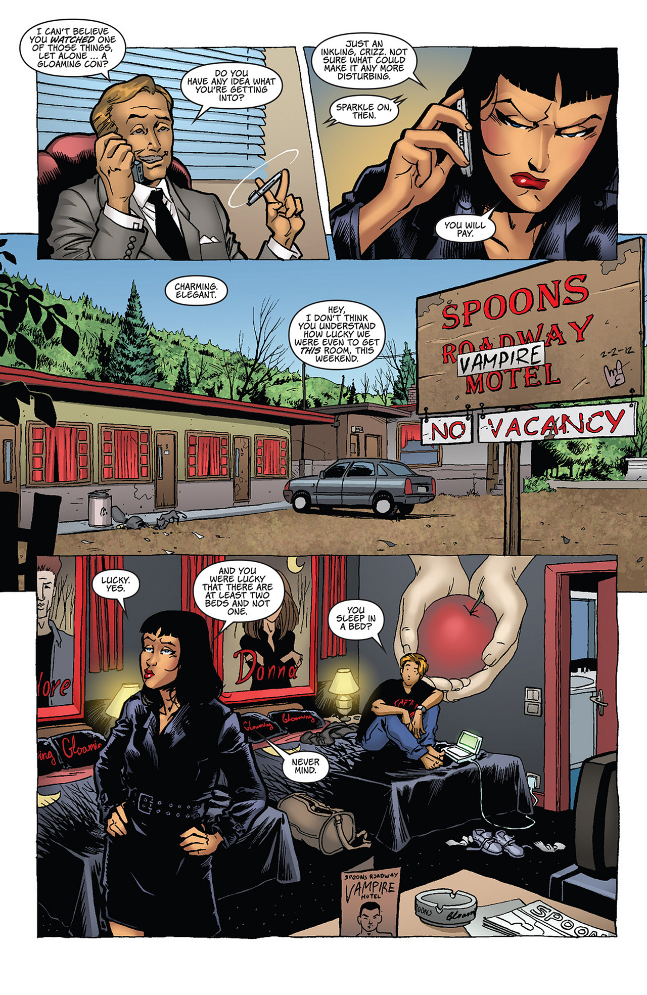 Read online Vampirella (2010) comic -  Issue # Annual 2 - 11