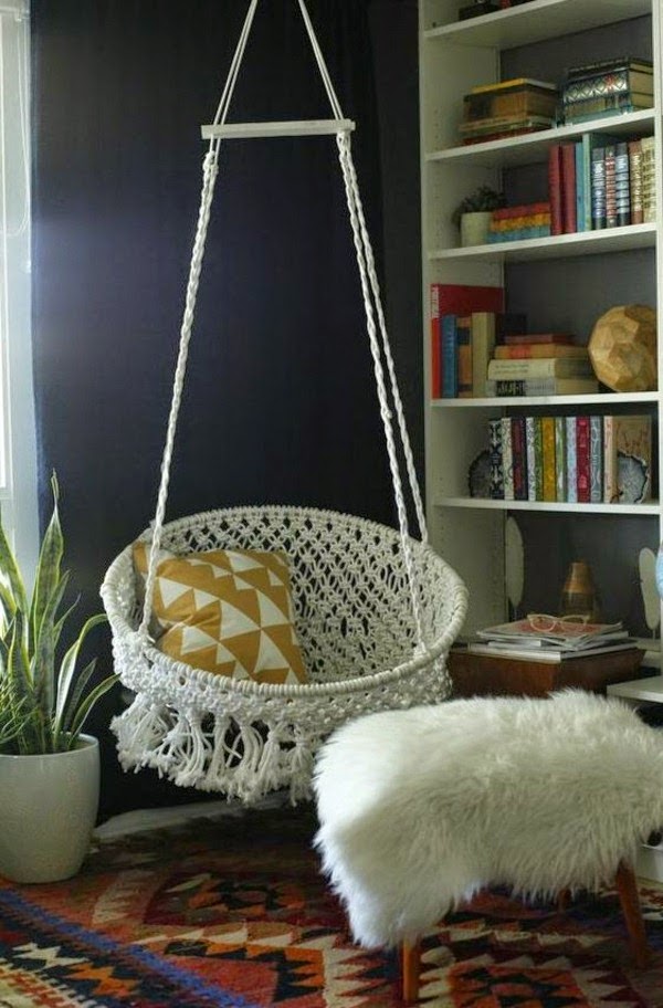 Wicker hanging chairs &#8211; comfortable seat and decorative element at the same time