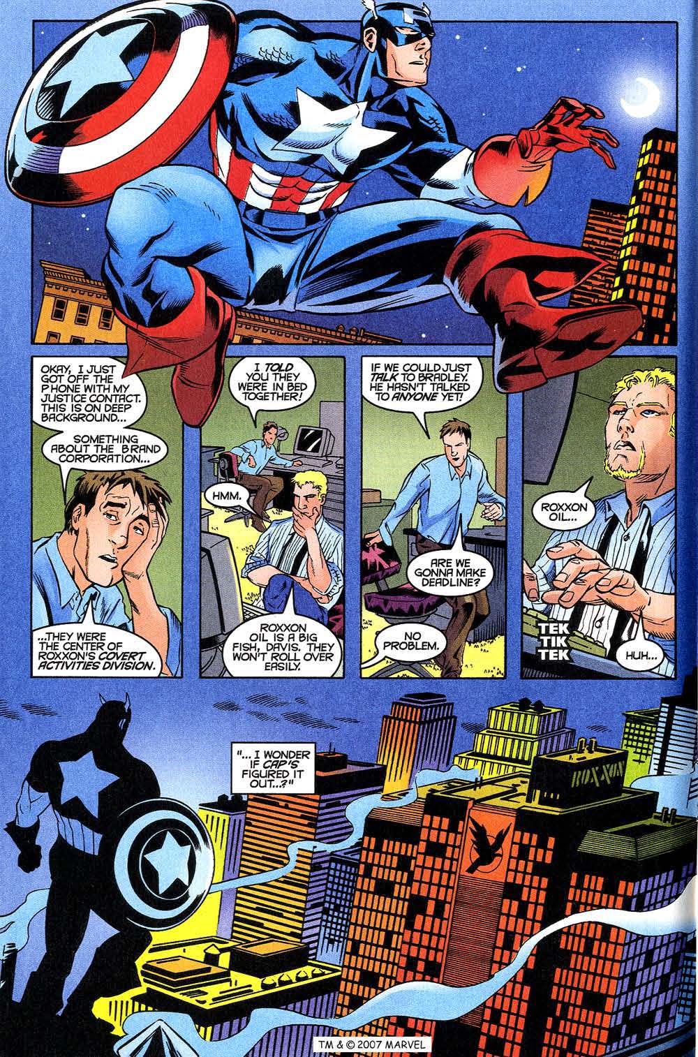 Read online Captain America (1998) comic -  Issue # Annual 1999 - 16