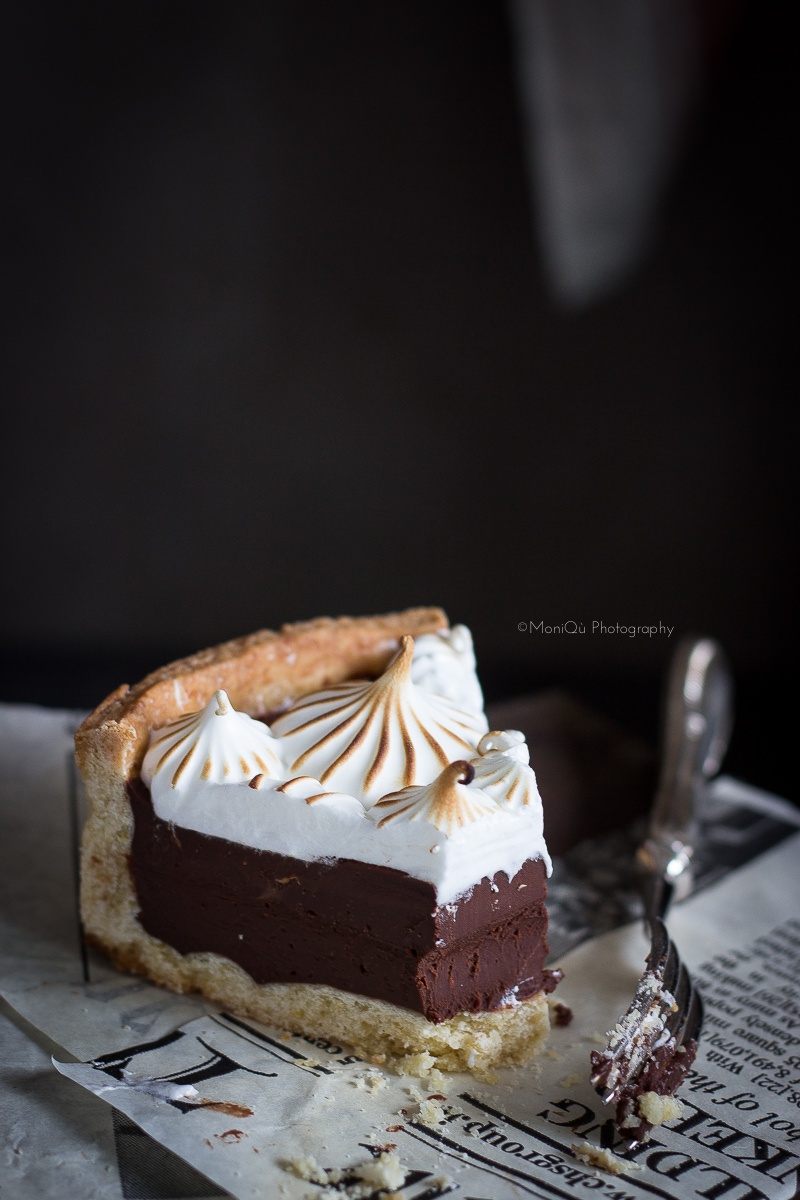Tarte au Chocolat meringuée MIEL & RICOTTA