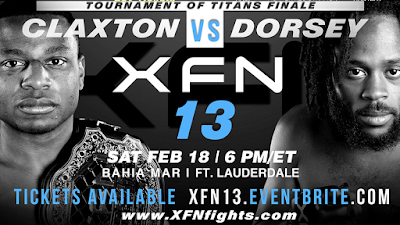 United Fight Alliance is Proud to Present XFN 13: Tournament of Titans Finale