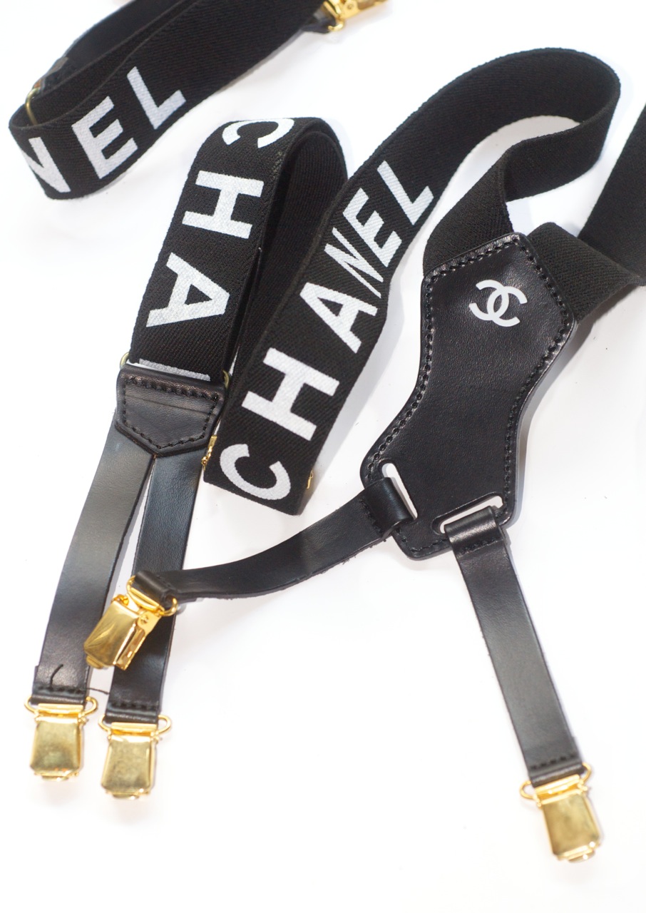 Rare Vintage: Everyone Goes Crazy for Chanel Suspenders