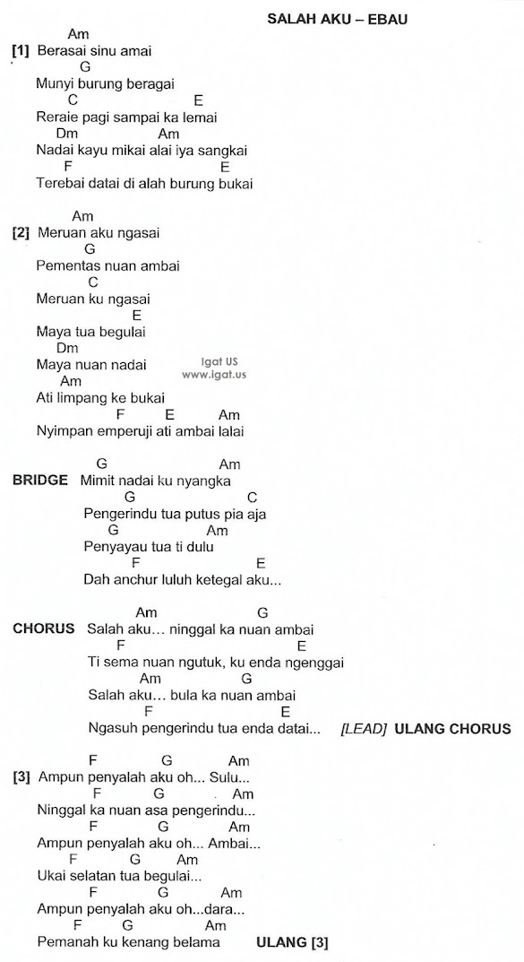 Chord Lagu Five Minutes Aku Takut Kehilanganmu