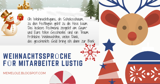 Weihnachtsspruche Fur Mitarbeiter Lustig