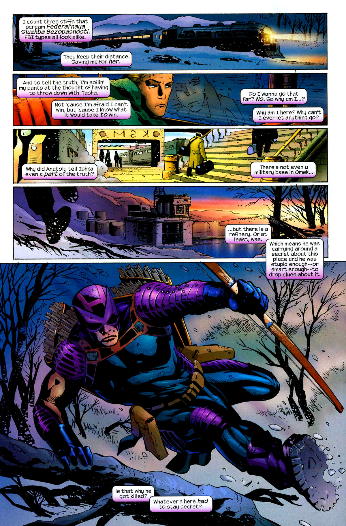 Hawkeye (2003) Issue #8 #8 - English 10 Hawkeye (2003) Issue #8 #8 - English 10