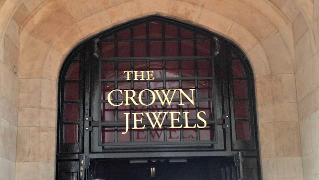 Crown Jewels in the Tower of London--must see!!