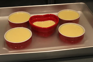 caramel custard vanilla bean dessert pudding