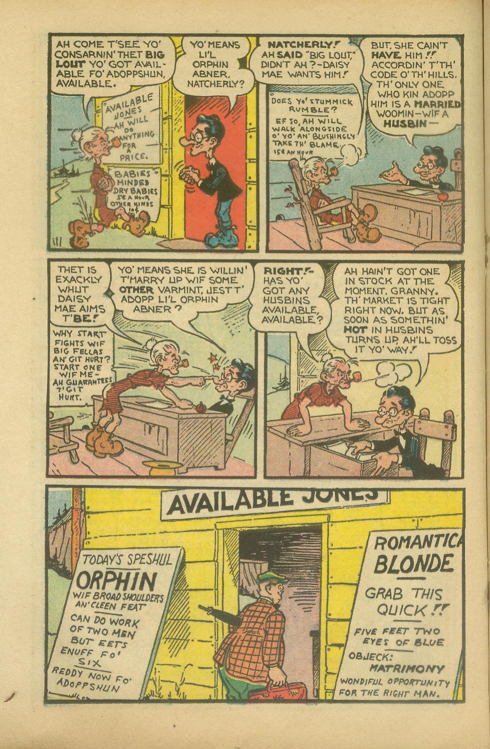Read online Li'l Abner Comics comic -  Issue #69 - 22