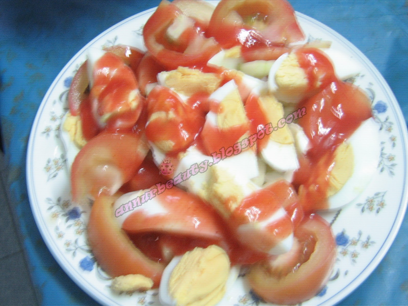 Resepi Salad Telur Tomato Dan Timun Kongsi Resepi