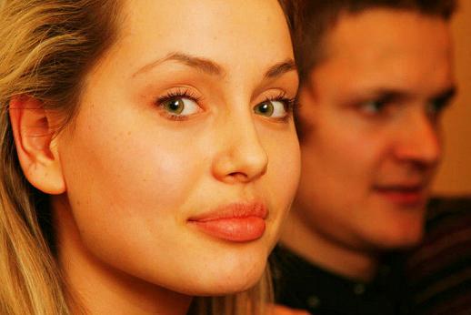 modelo Tatyana Vorzheva, a Angelina Jolie ucraniana