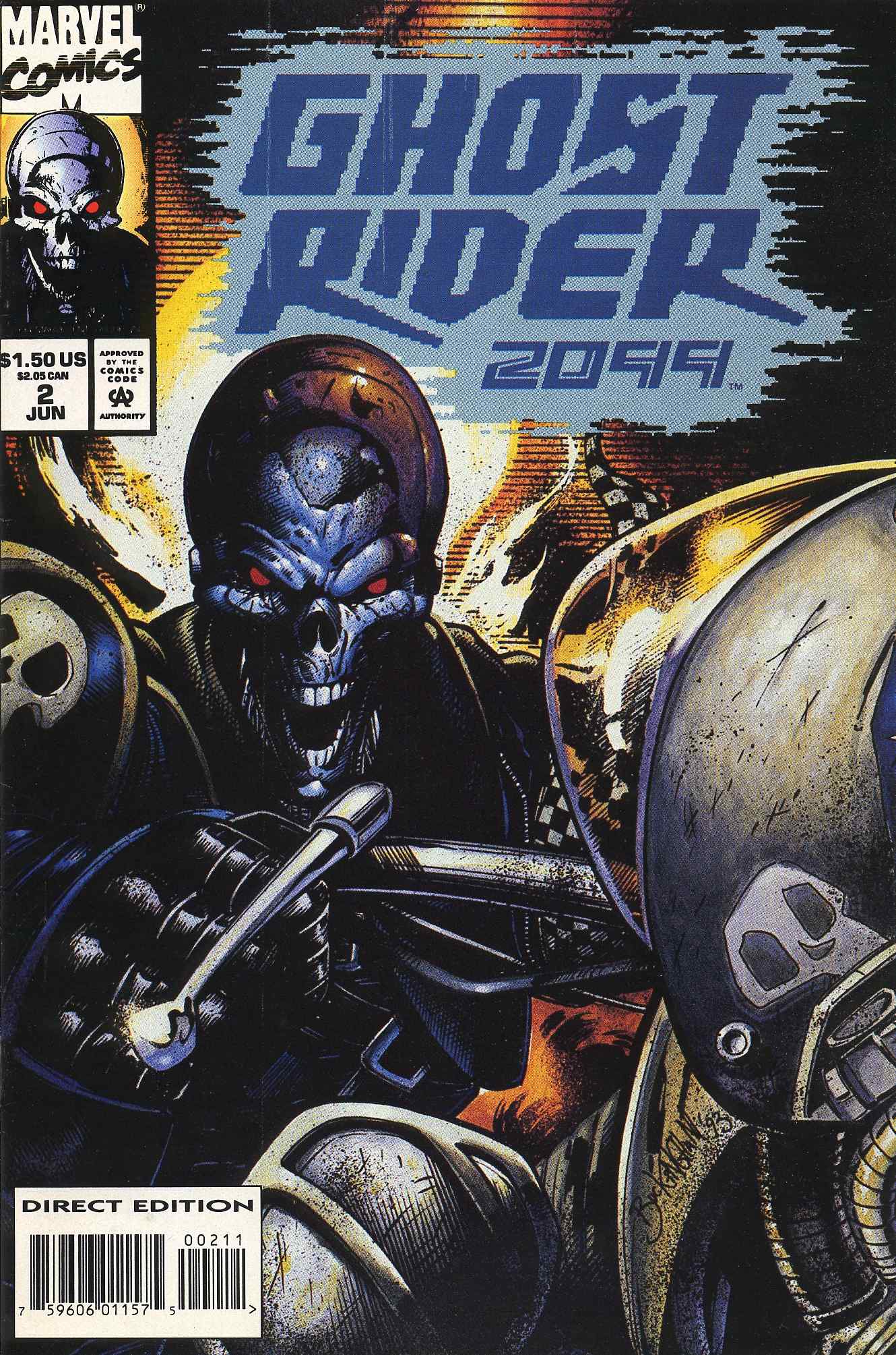 Read online Ghost Rider 2099 comic -  Issue #2 - 1