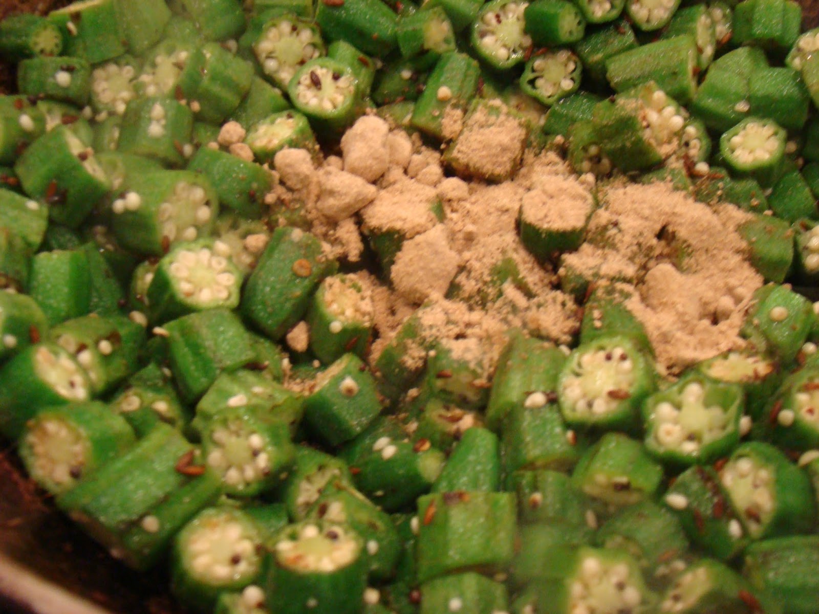 My Favorite Recipes Collection Okra Mushroom Curry with Paneer