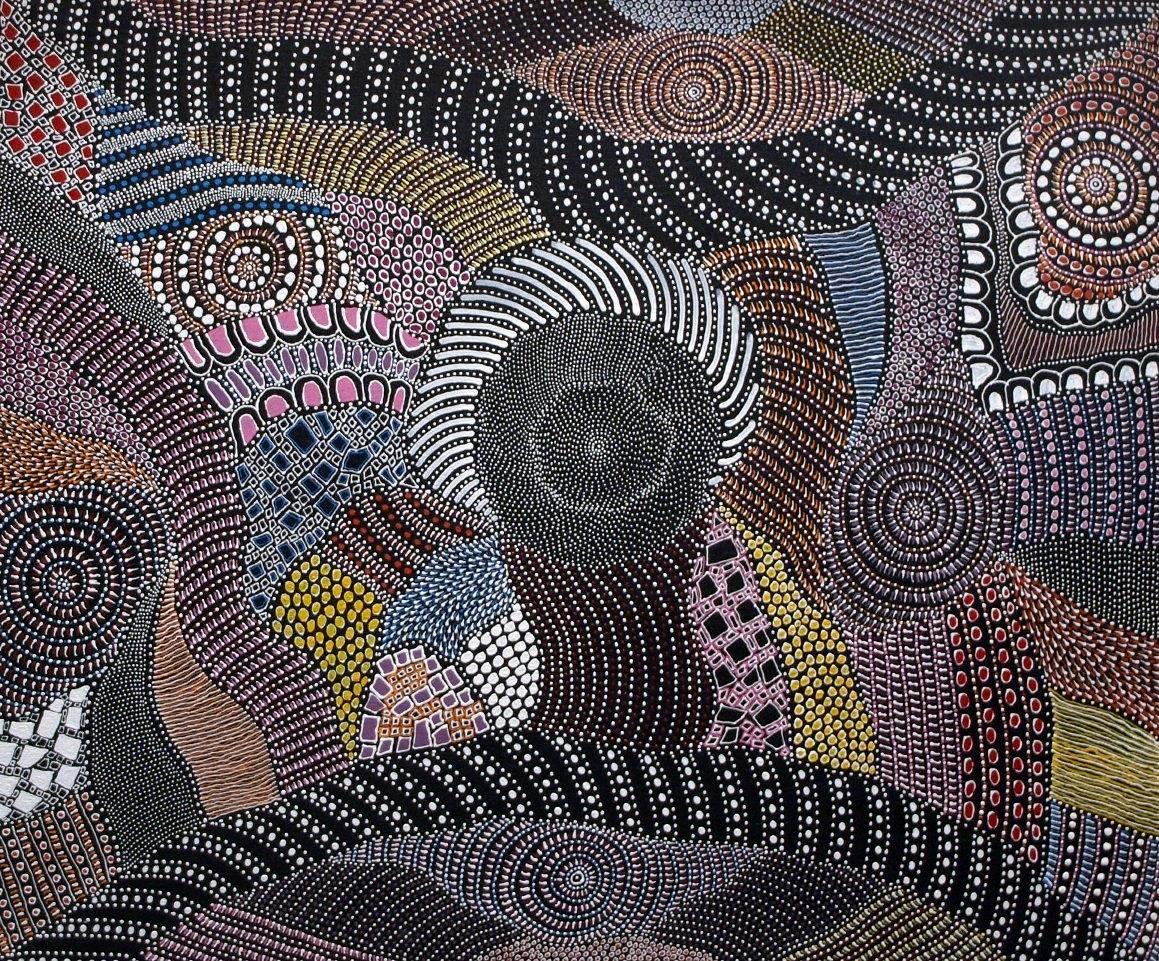 ART & ARTISTS Australian Aboriginal painting