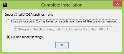 IntelliJ IDEA Community Edition Setup-Import Settings- Kotlin