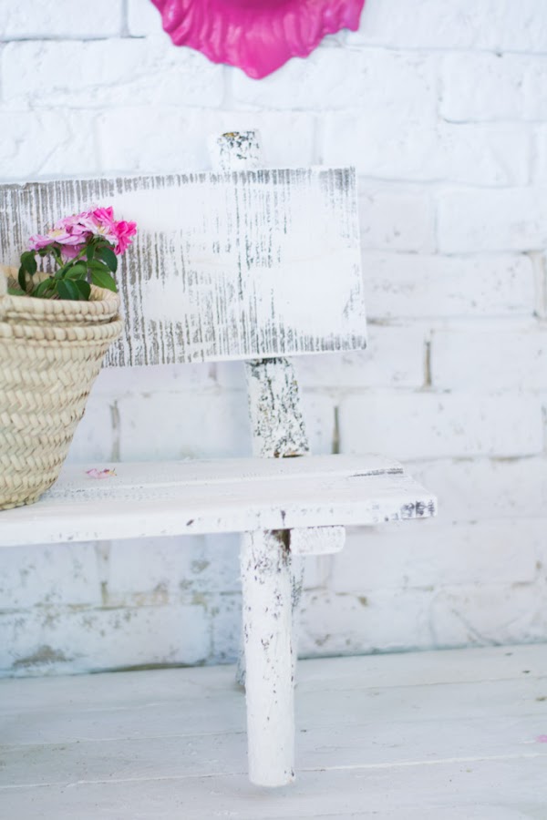 Banco madera infantil diy