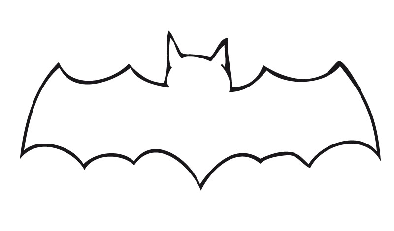 Molde de Morcego Grátis para Imprimir: Perfeitos para EVA e Feltro