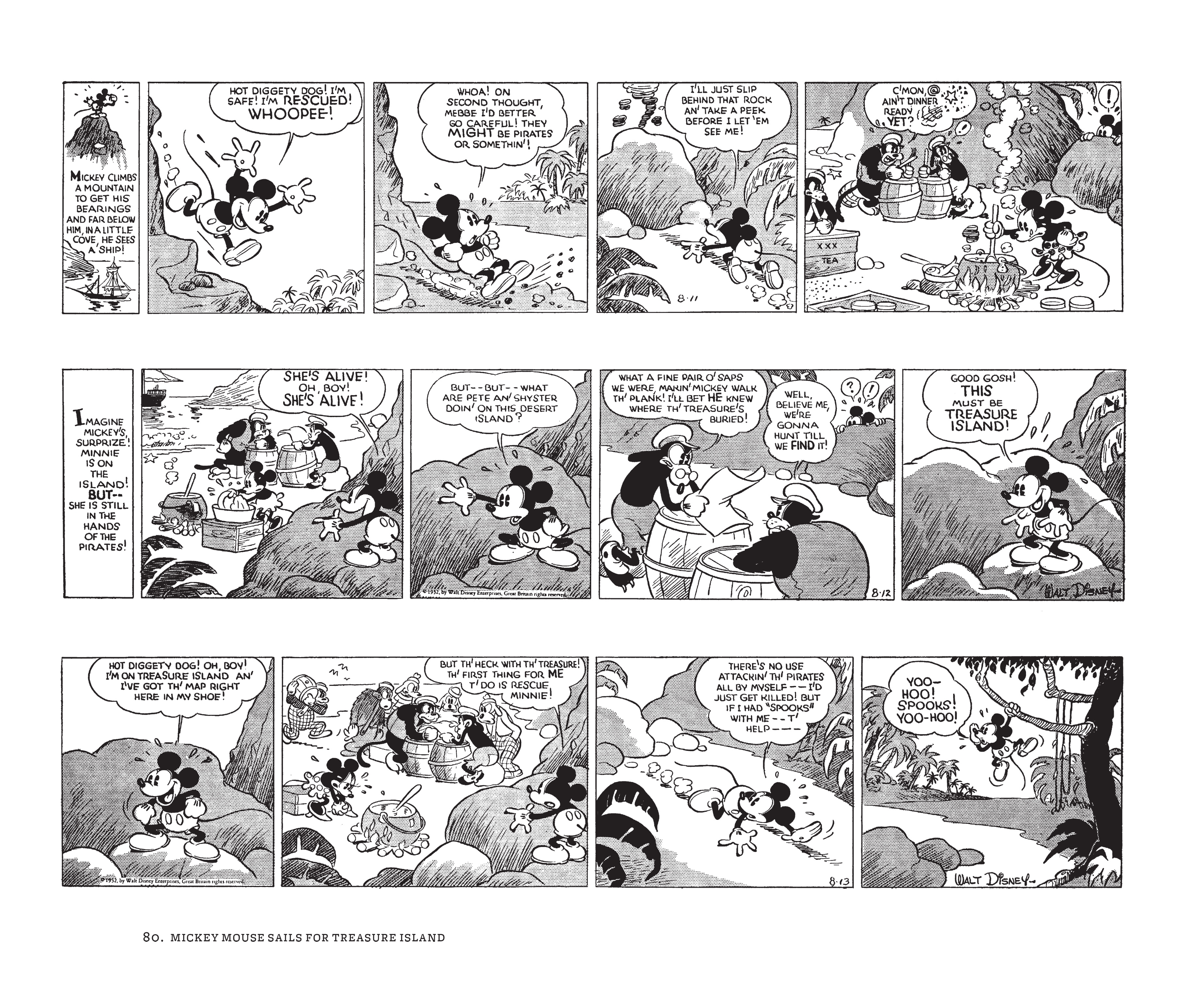 Read online Walt Disney's Mickey Mouse by Floyd Gottfredson comic -  Issue # TPB 2 (Part 1) - 80