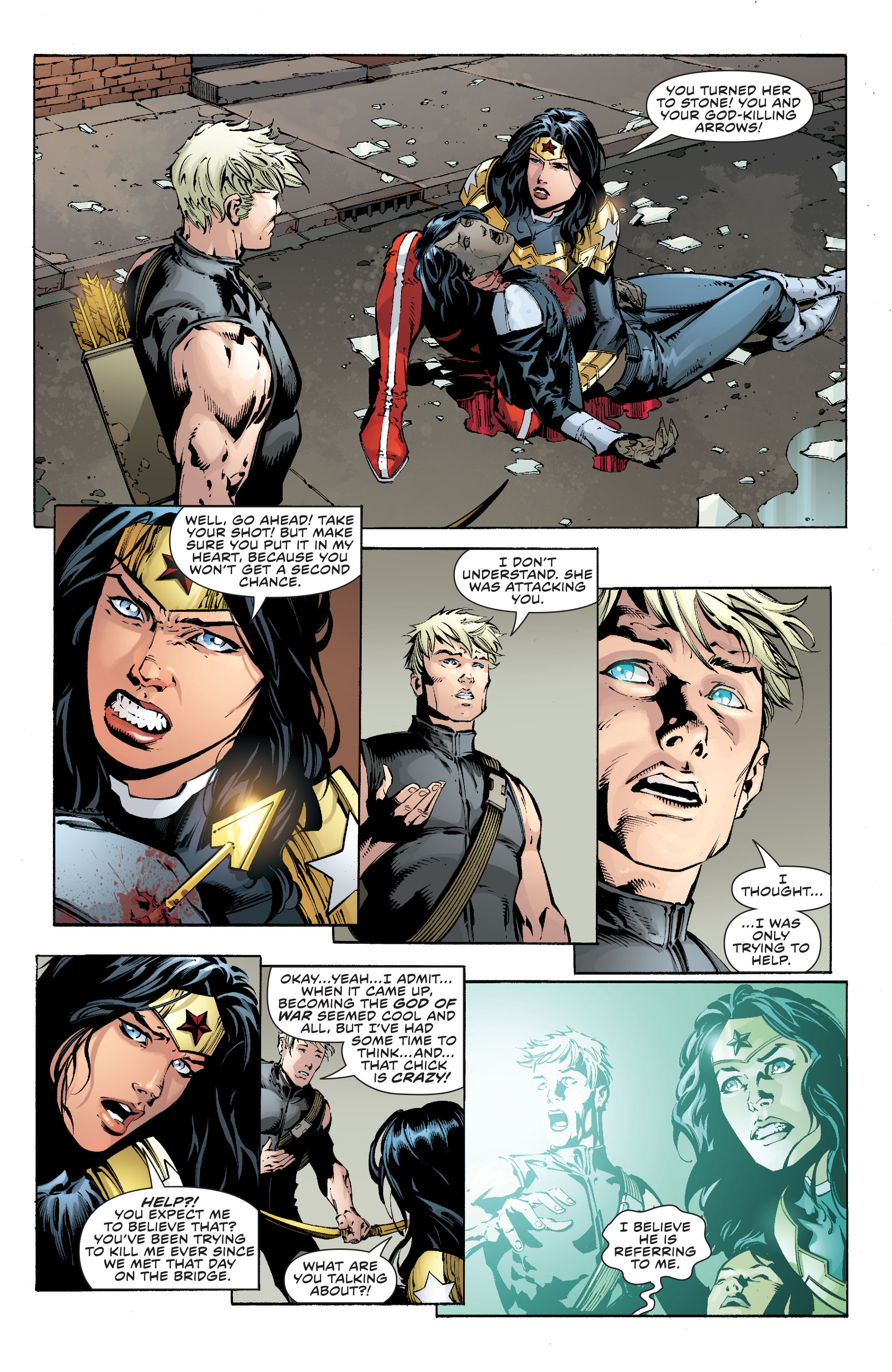 Read online Wonder Woman (2011) comic -  Issue #45 - 22