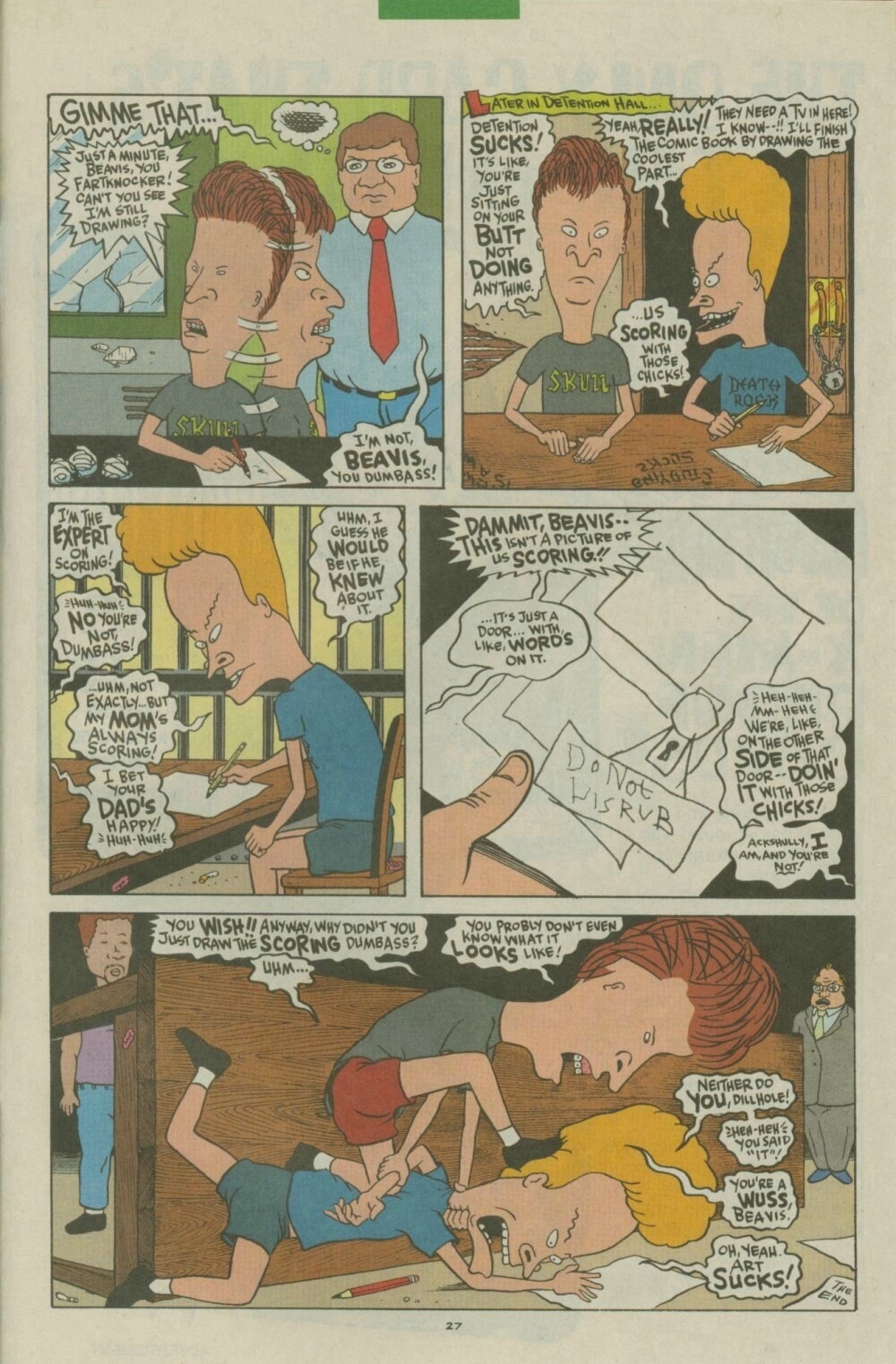 Read online Beavis and Butt-Head comic -  Issue #13 - 29