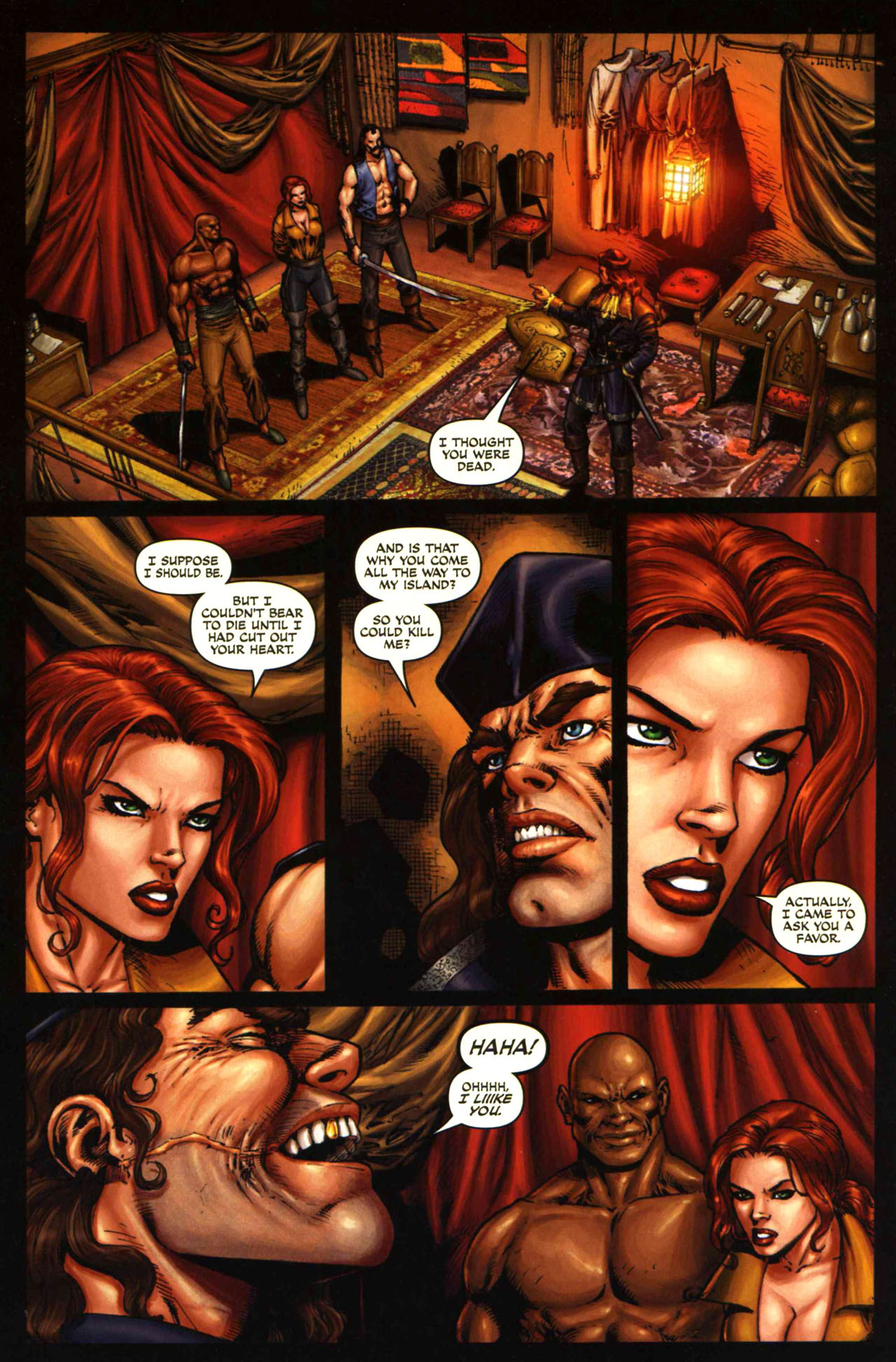 Read online Red Sonja (2005) comic -  Issue #38 - 16