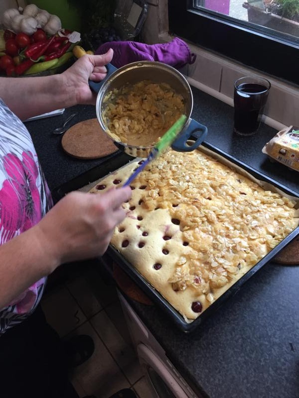 Carmen&amp;#39;S kleine Welt: Mandel- Kirsch- Kuchen