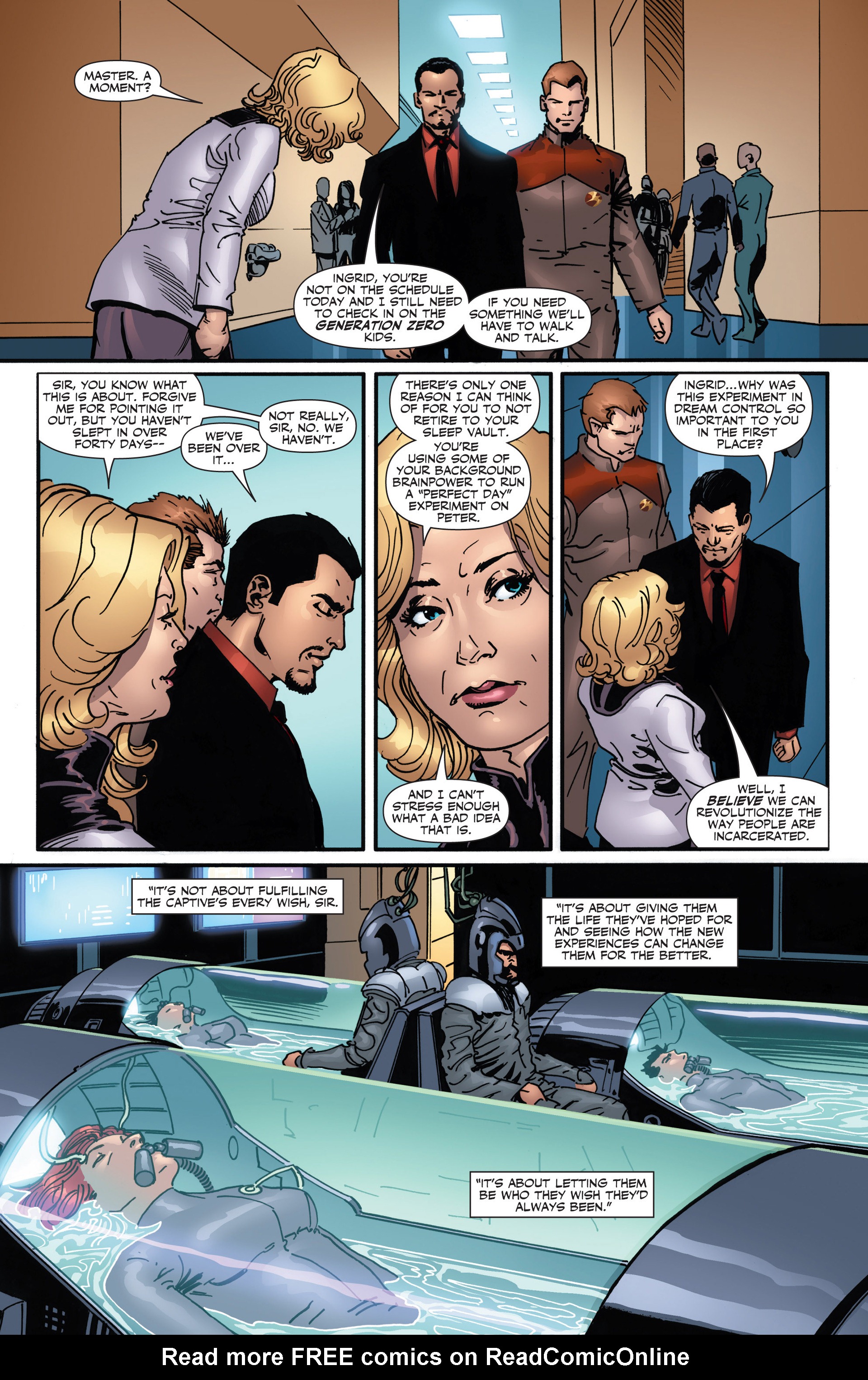 Read online Harbinger (2012) comic -  Issue #18 - 11