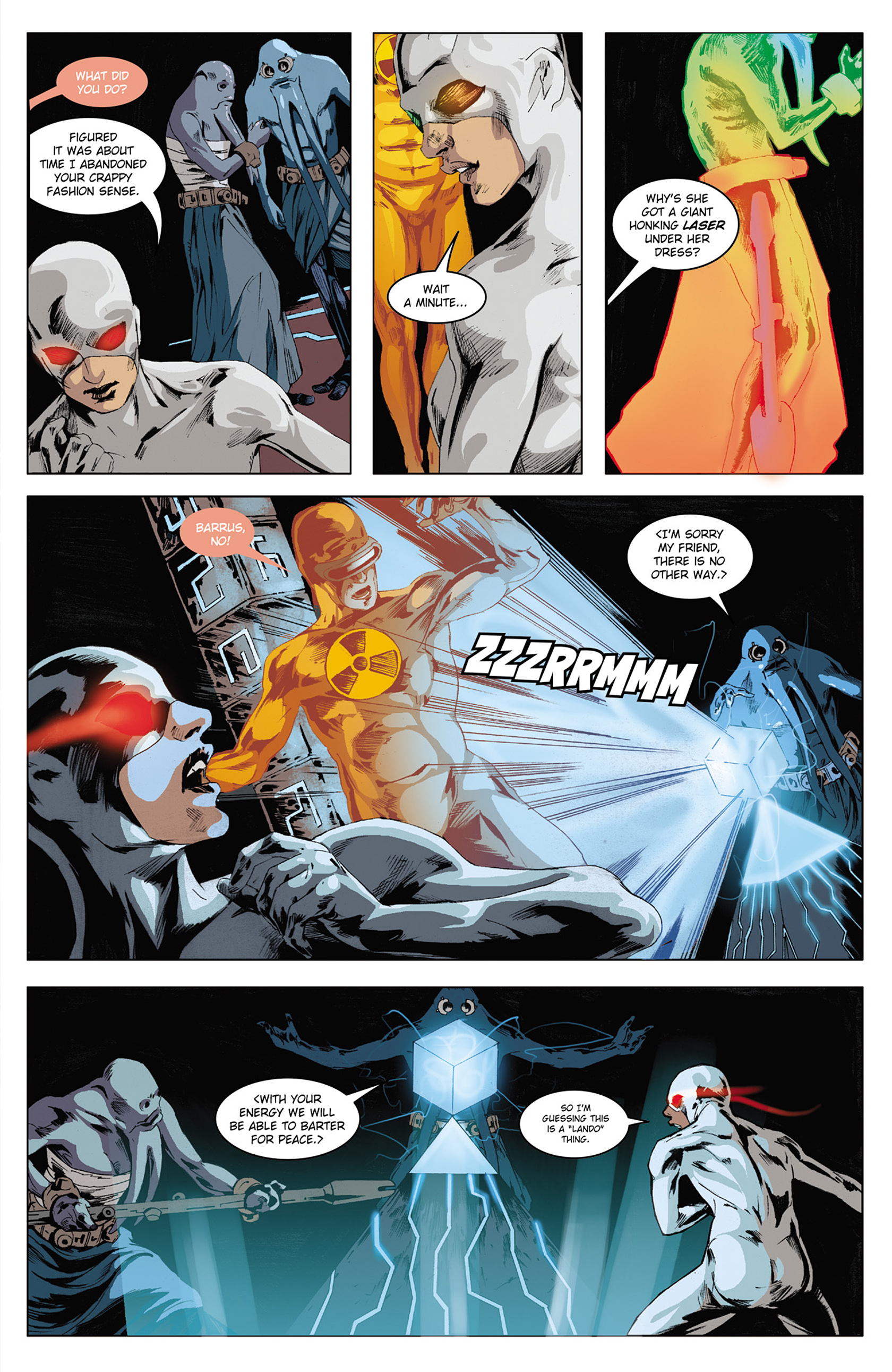 Read online Solar: Man of the Atom (2014) comic -  Issue #5 - 17