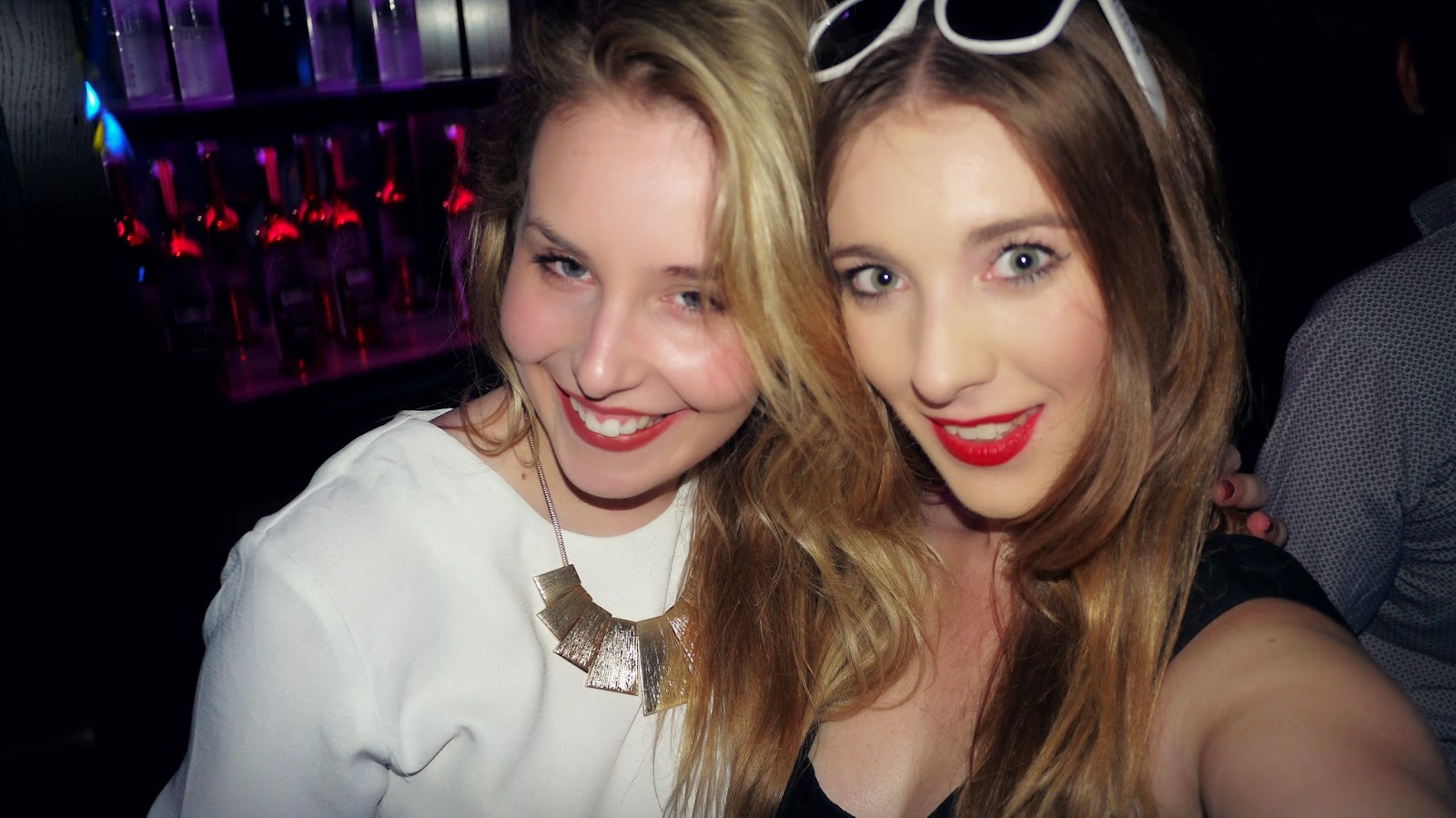 Jemima Wilson and Catherine Lux at Raffles