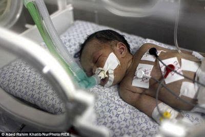 ولادة طفل بعد استشهاد والدته خلال القصف على غزة  أول أيام عيد الفطر 28-07-2014