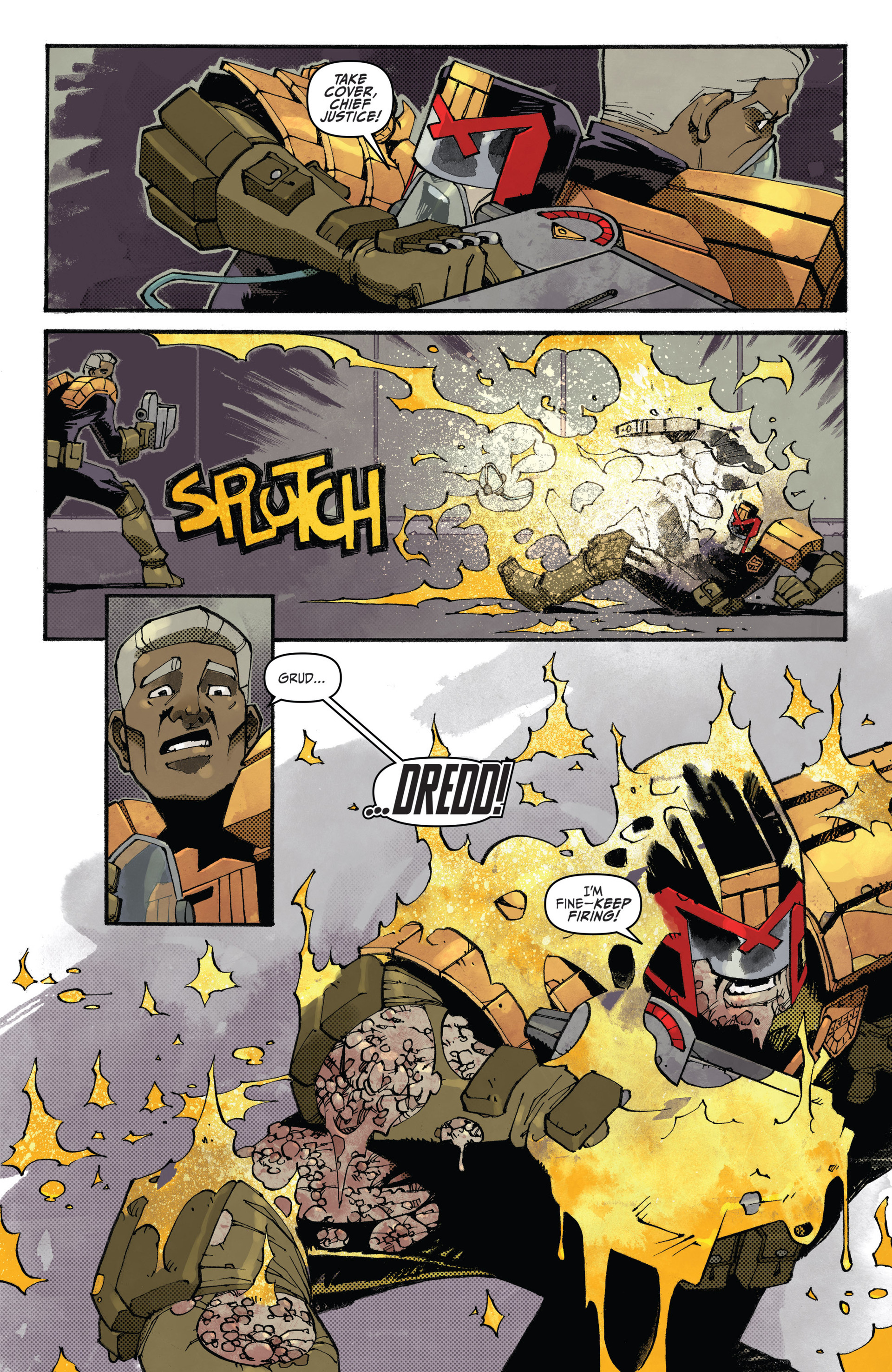 Read online Judge Dredd (2012) comic -  Issue #20 - 19