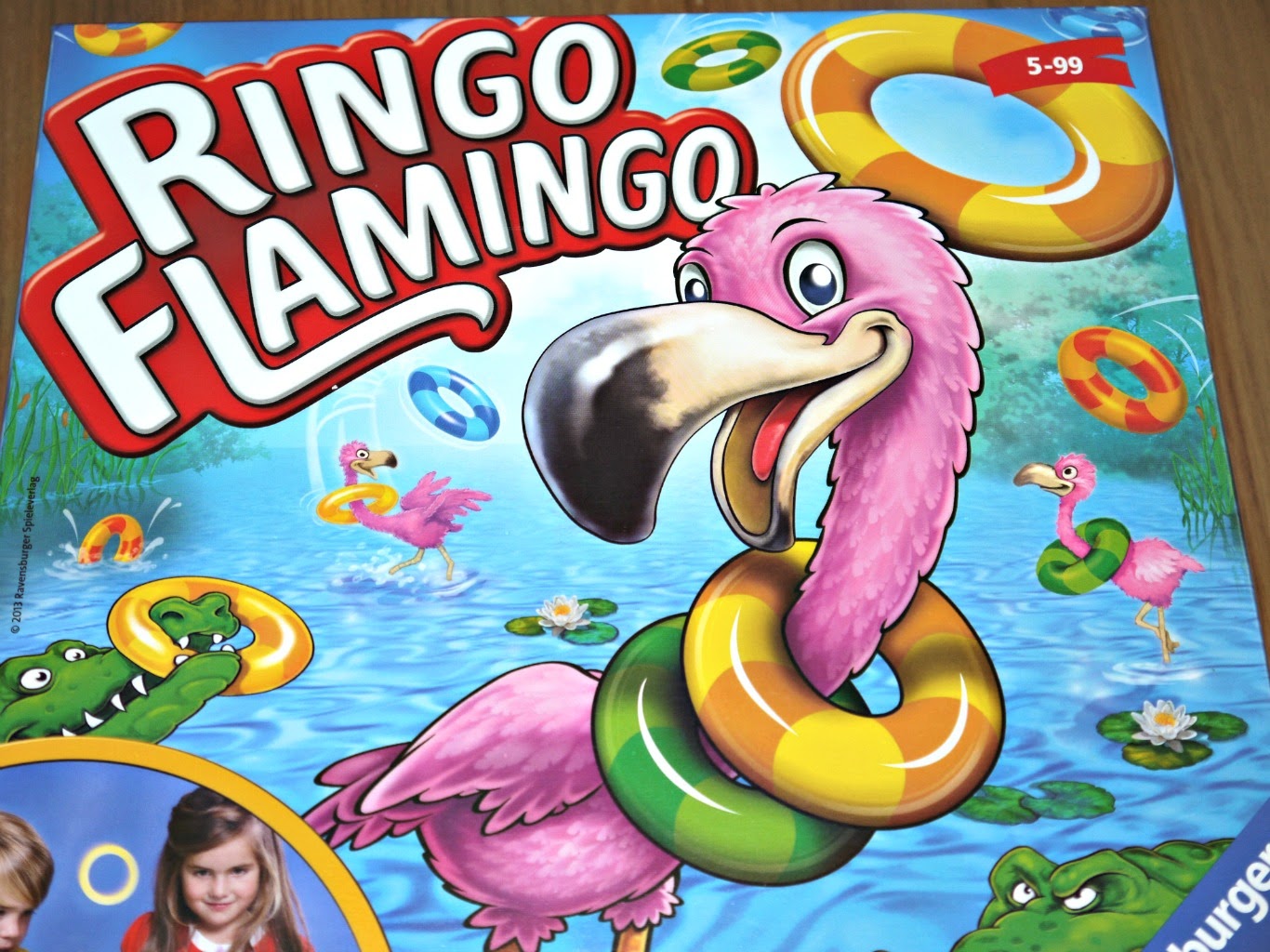 Inside the Wendy House Ringo Flamingo from Ravensburger