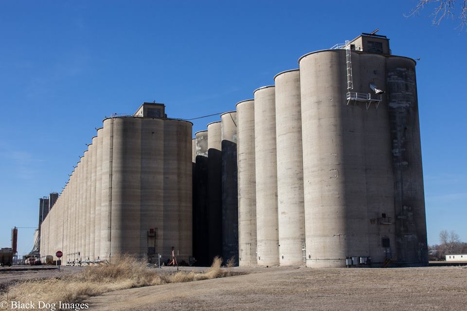 Towns and Nature Topeka, KS Largest Cargill Grain Elevator and UP Yard
