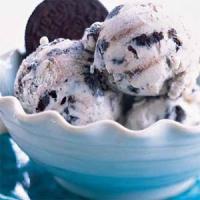Glace aux cookies