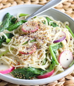 udon noodles with sweet miso sauce recipe