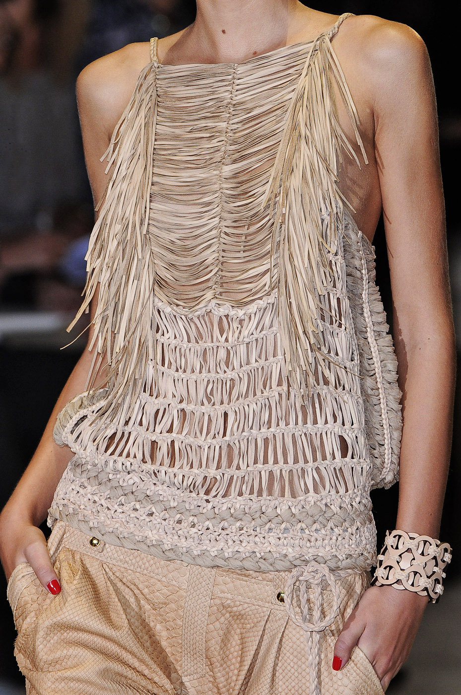 Close up SS'11: Gucci Fringe Fashion Trends
