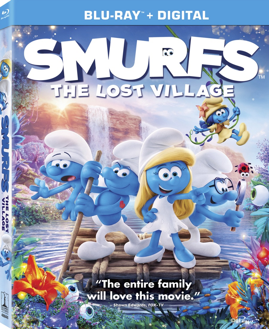 Popcorn & Coffee Smurfs The Lost Village Bluray Review Ramblings