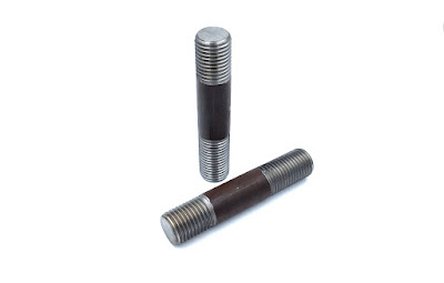 Large Double End Studs - 1"-8 Partially Threaded Studs In Plain B7 Material