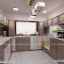 Kitchen, dining and living interior designs