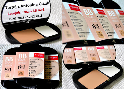 testuj z Antoniną Guzik Bourjois Cream BB 8w1