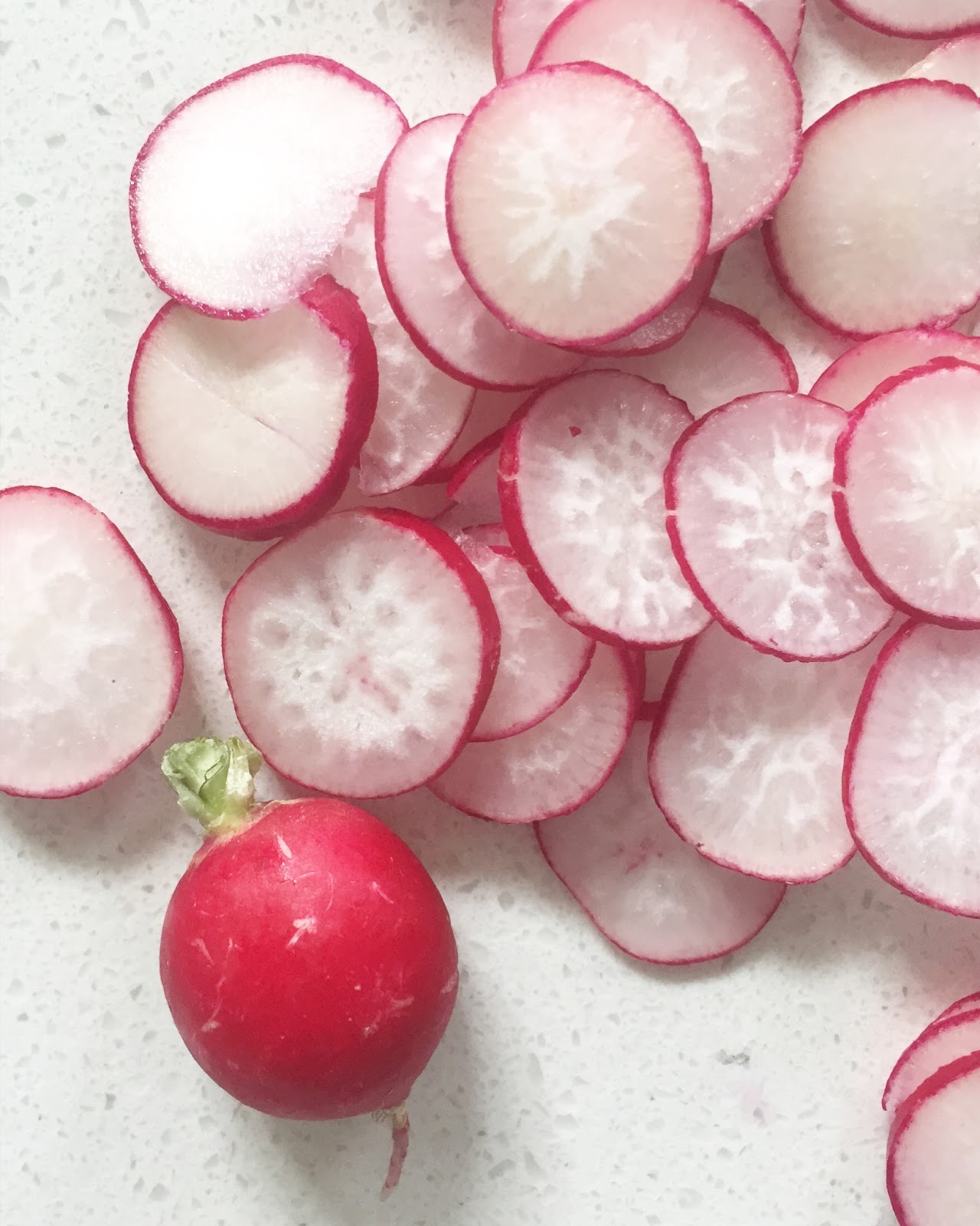 homemade pickled radishes