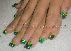 nail designs packer bay packers nails simple toe really greenbay oregon yet very visit