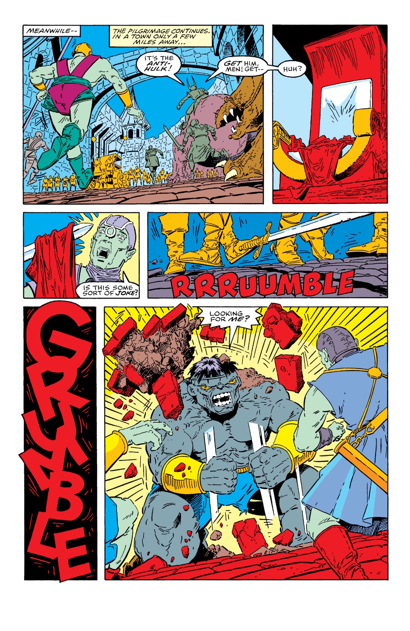 Read online Hulk Visionaries: Peter David comic -  Issue # TPB 3 - 135